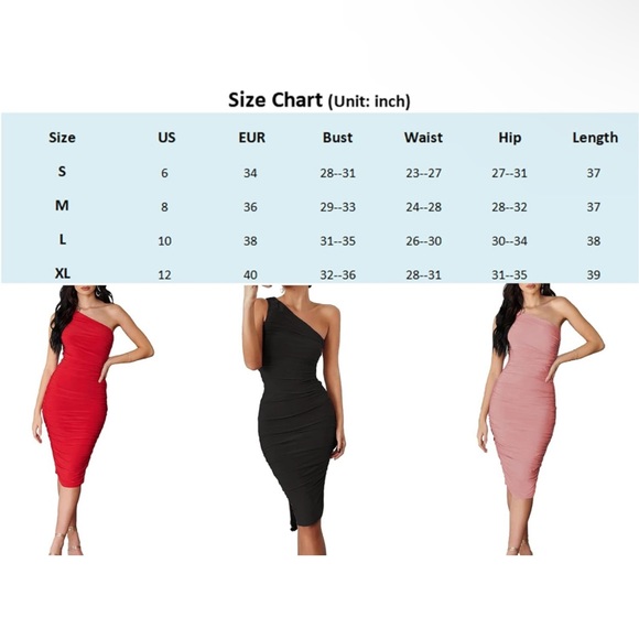 Black ruched bodycon dress - Picture 3 of 3